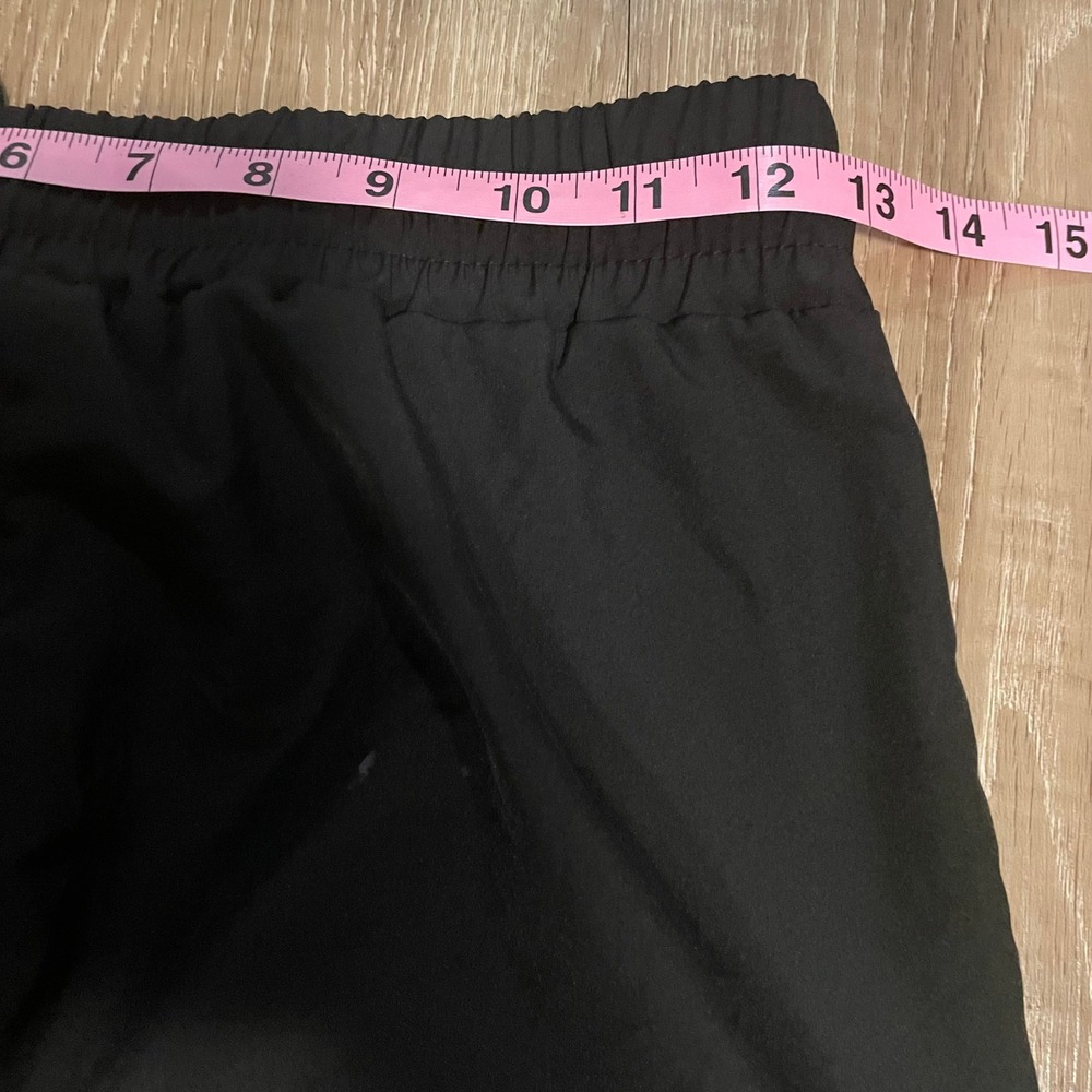 Buzz Womens Cargo Jogger Pants Size M Black Cotton Blend Utility Zipper Pockets - Picture 5 of 10